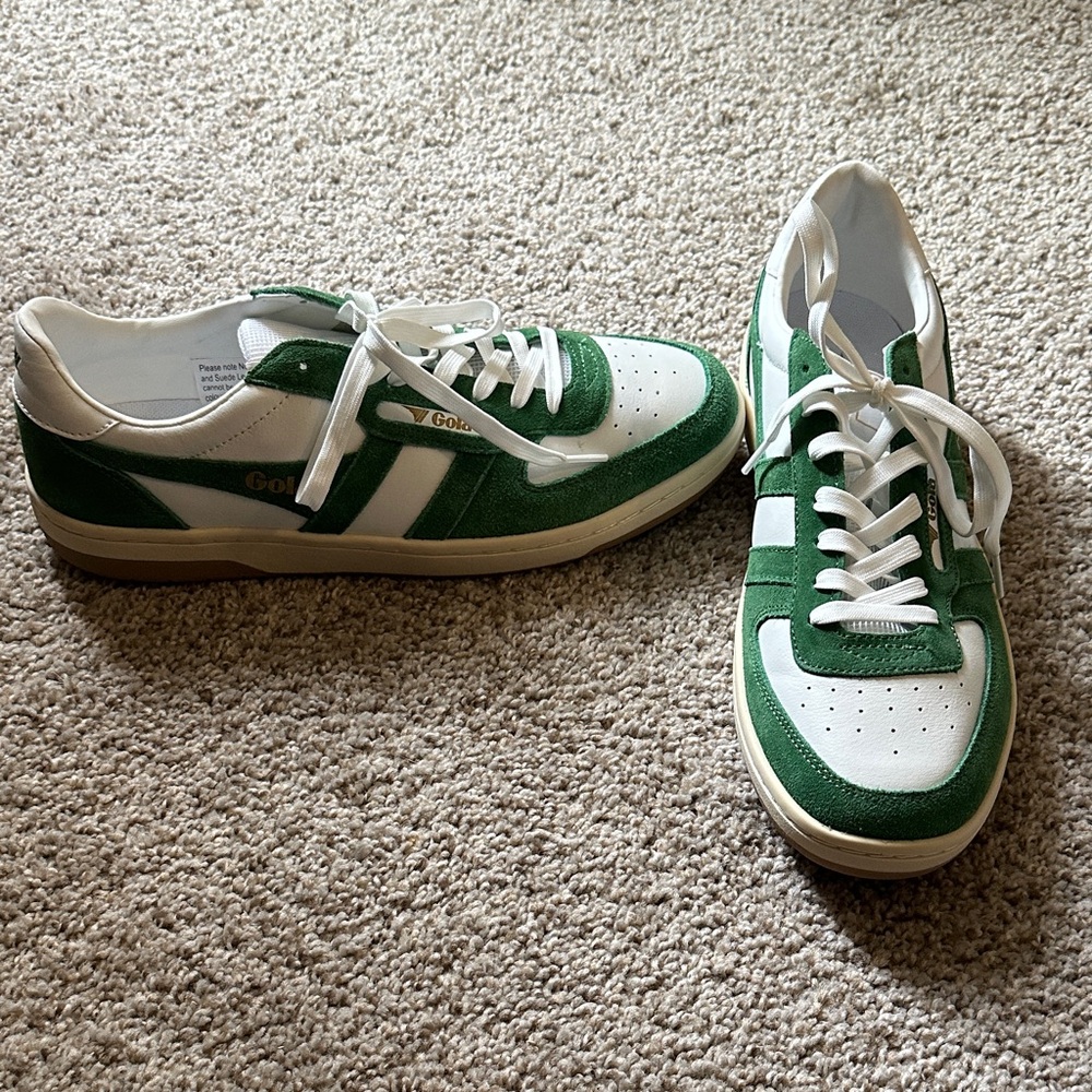 Gola Green and White Men's Sneakers